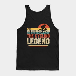 Gift for the cycling Dad; gift for dad; gift for father; cycle; bicycle; cycling; cycling lover; bike; biker; bicycle rider; rider; father's day gift Tank Top